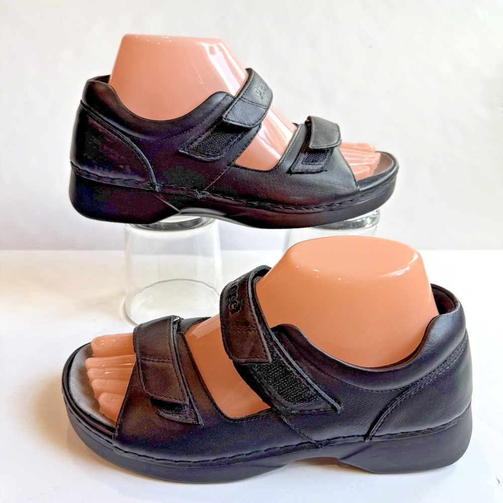 Propet Pedic Walker Sandal Women US 7 EU 37.5 Leather W0089 Comfort Open Toe